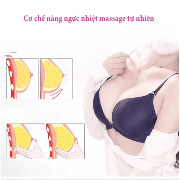 Máy massage nâng ngực, dụng cụ mát xa ngực cải thiện kích thước và tình trạng chảy xệ - Bảo hành toàn quốc