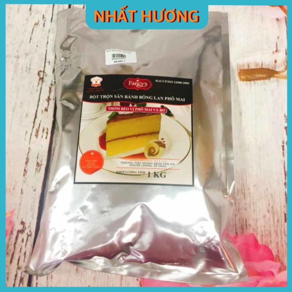 Bột Trộn Sẵn Bông Lan Phô Mai 1kg