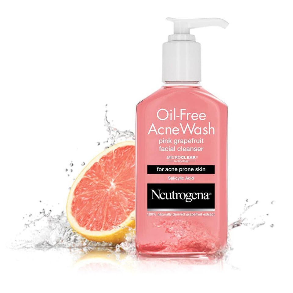 SỮA RỬA MẶT NEUTROGENA OIL FREE ACNE WASH PINK GRAPEFRUIT FACIAL CLEANSER