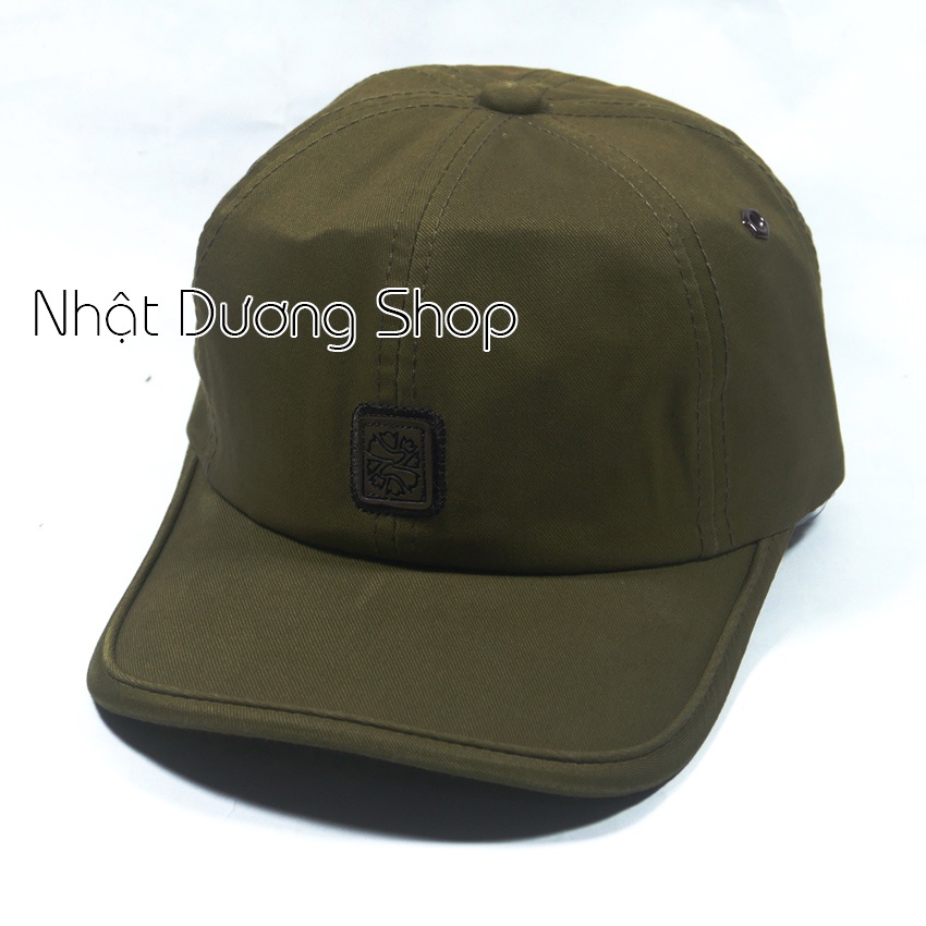 Mũ lưỡi trai ,nón kết có mặt da chữ Z- Chất liệu kaki oát mềm phù hợp cả nam và nữ.