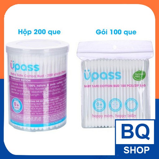 BQShop Tăm bông Upass Thái Lan