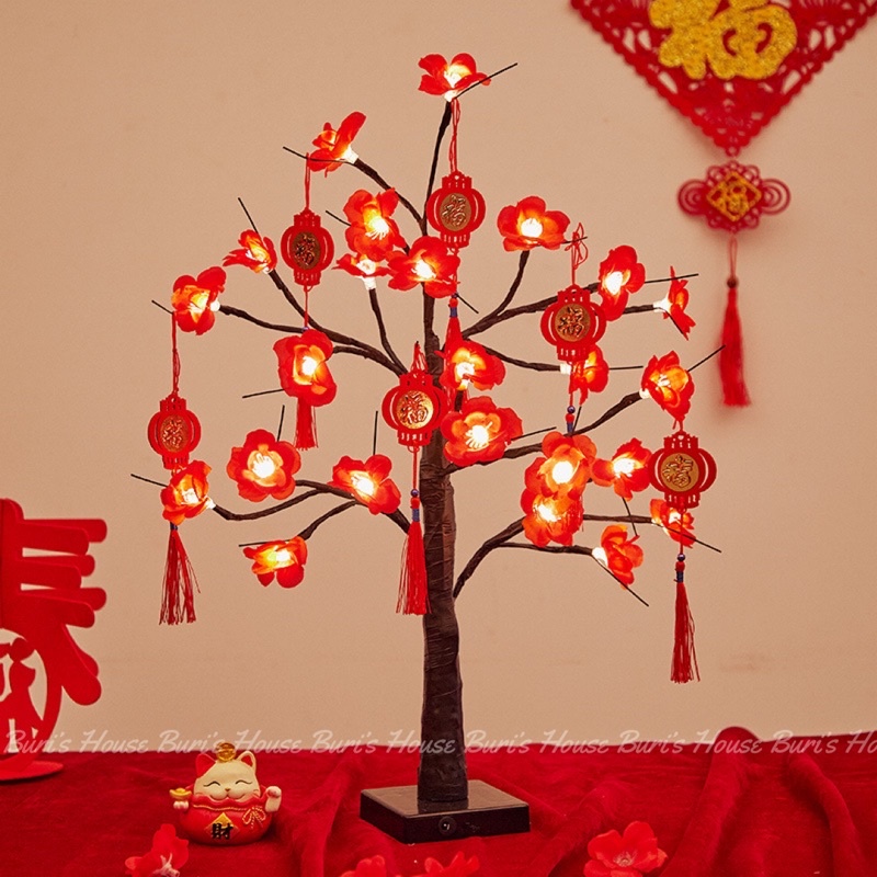 Cây đèn led tết 60cm🧧