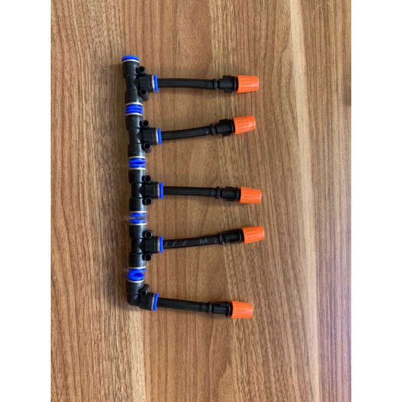 combo bộ 5 béc cam 1 hướng đài loan 4 T và 1 co cuối và béc