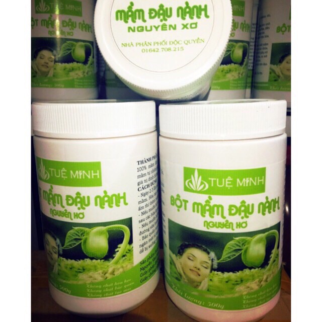 0,5 kg( 1 hộp) Mầm đậu nành nguyên xơ Tuệ Minh | BigBuy360 - bigbuy360.vn
