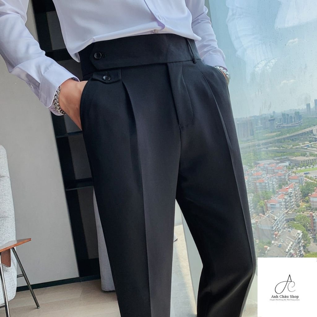 Quần Âu Nam SANMINHCHAU Quần Tây Nam Ôm Dáng Phong Cách Hàn Quốc Lịch Lãm Sang Trọng Không Bai Xù QD304