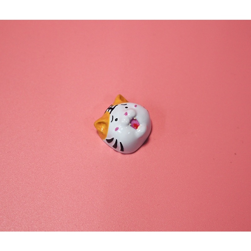 Nút bàn phím cơ hình hổ mắt tròn lỗ tai màu cam/ Resin keycap/ Keycap set/ Esc keycap/ Gift for gamer