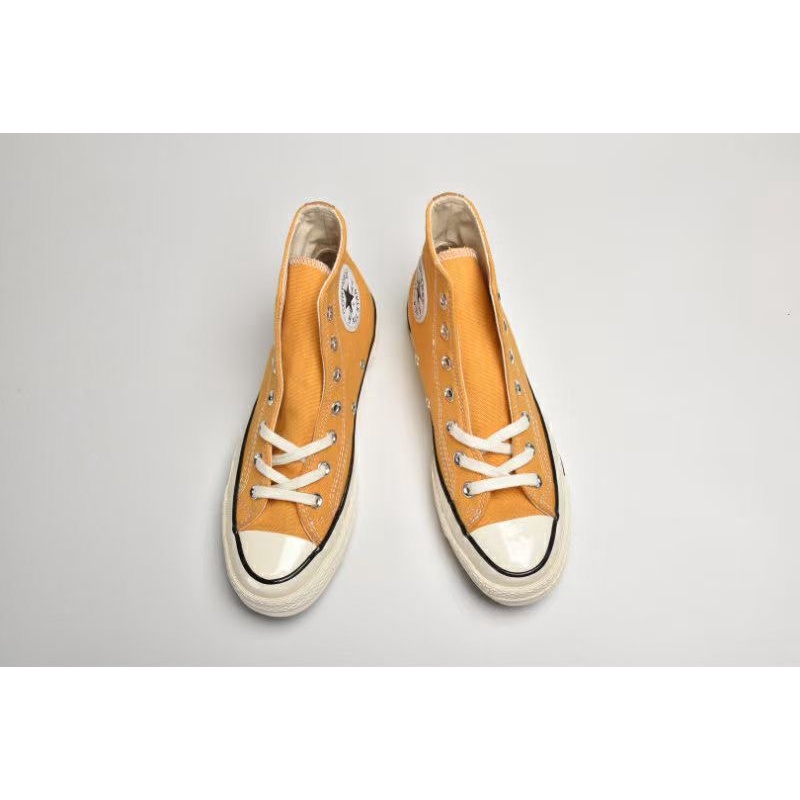 SAMSUNG Giày Thể Thao Canvas Cổ Thấp Màu Vàng Kem Phong Cách 1970s Cho Nam Nữ