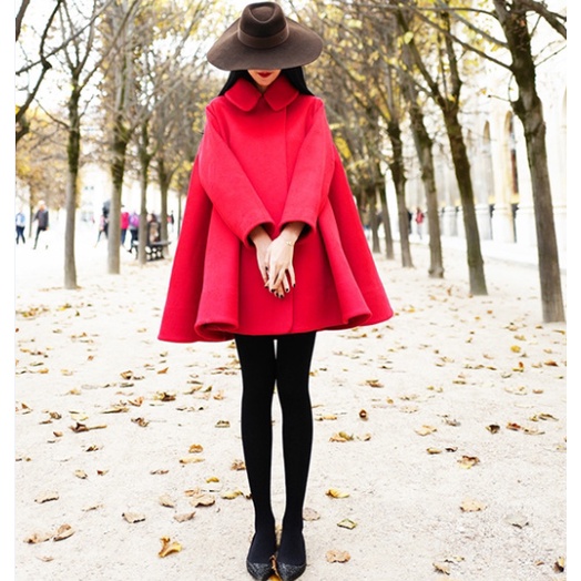 Quần Áo Nữ S-3xl Plus Size💖💖Đồ Dùng Xuân Thu Đông💜Áo Khoác Len Dáng Chữ A Phong Cách Hàn Quốc Dành Cho Nữ | BigBuy360 - bigbuy360.vn