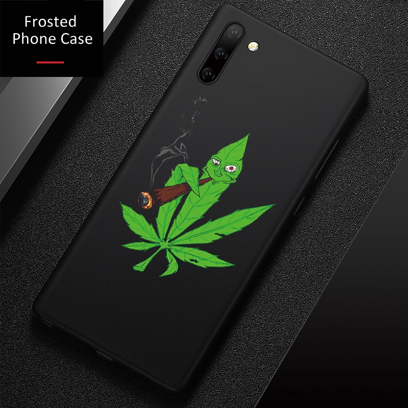 Ốp điện thoại nhám in hình cho Samsung Galaxy A50 A40 A30 A20 A10 A70 Note 8 9 10 Pro