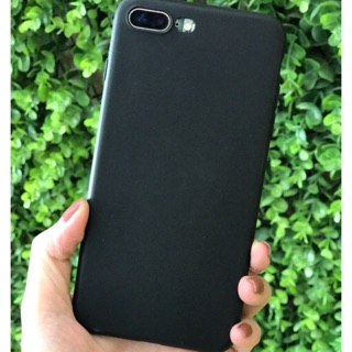 ỐP 6plus IP 7plus 8 8plus SILICON MỀM ĐEN