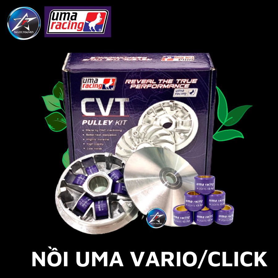 BỘ NỒI UMA RACING CHO HONDA VAIRO/CLICK CHÍNH HÃNG