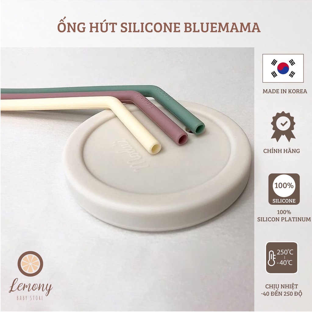 Ống hút silicon bluemama chính hãng - ảnh sản phẩm 2