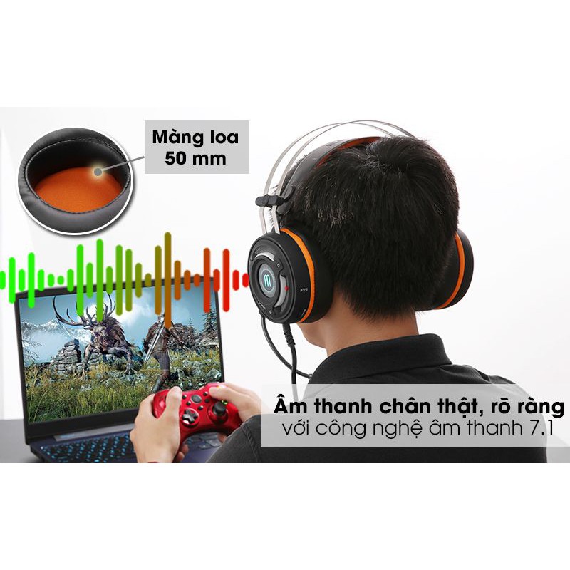 Tai nghe chụp tai Gaming MozardX G1 Đen
