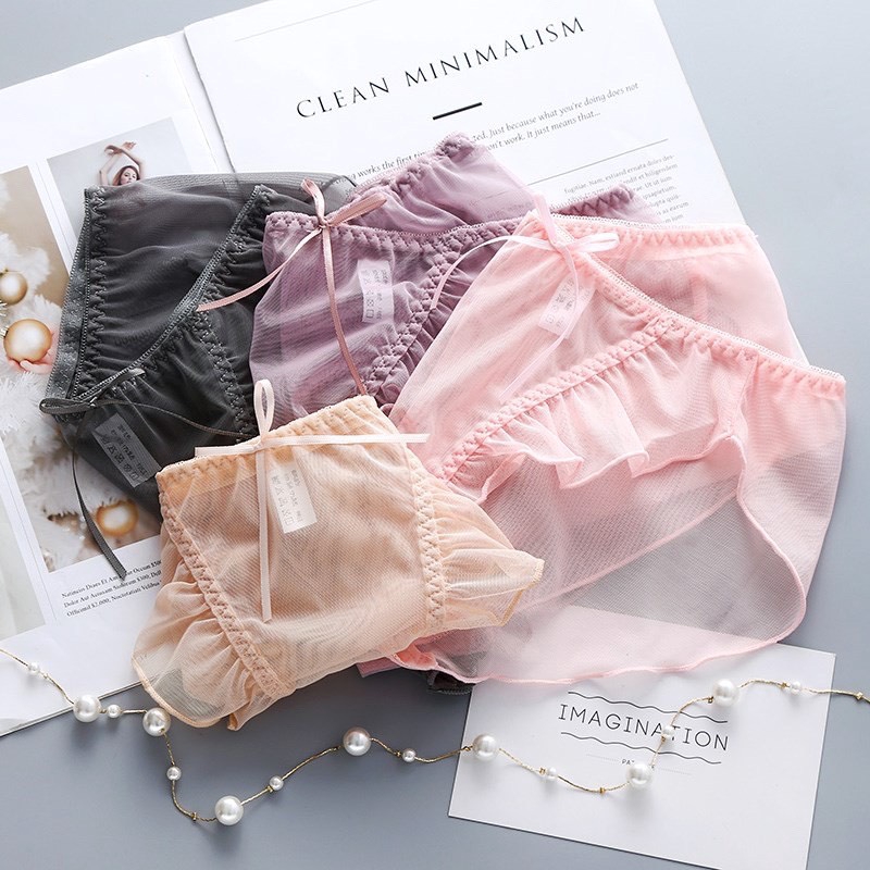 Quần Lót Nữ Ren Bèo Siêu Sexy 0346