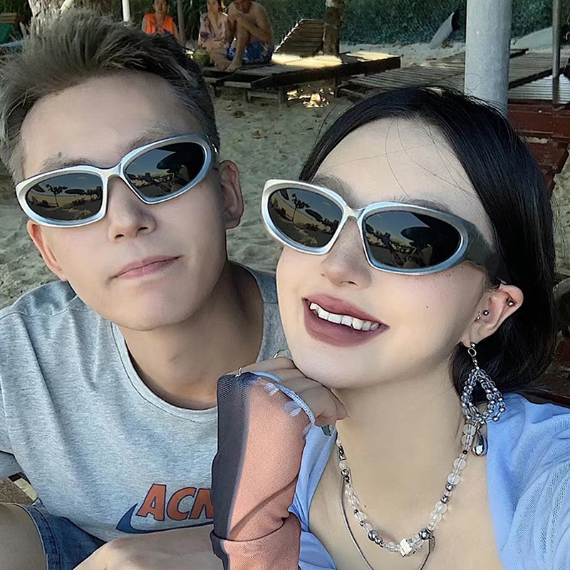 Kính Mát Gọng Vuông Nhiều Màu Sắc Thời Trang Mùa Hè Cho Nam Và Nữ