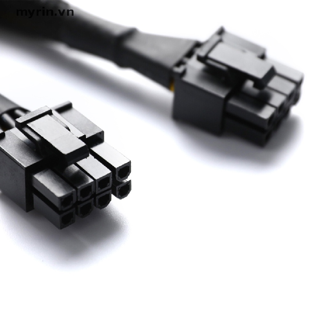 Bộ Chuyển Đổi Nguồn Điện 8 Pin Female Sang Dual 2X 8 Pin (6 + 2) Male PCI Express myrin GPU 8 Pin