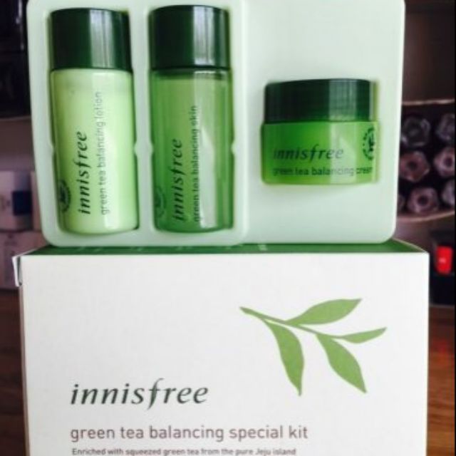 Bộ Kit Innisfree Green Tea Balancing Special ( chính hãng )