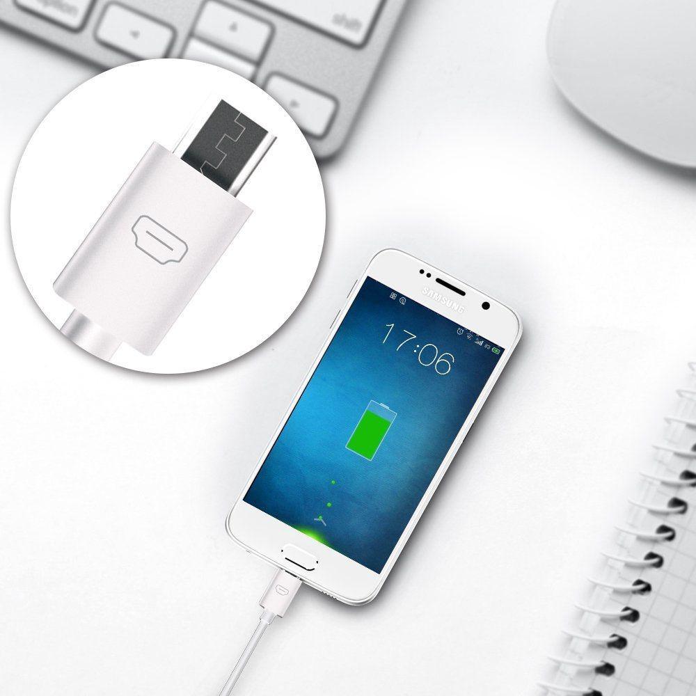 Dây cáp sạc nhanh cổng micro USB/IOS/Type-c cho điện thoại Android/Iphone