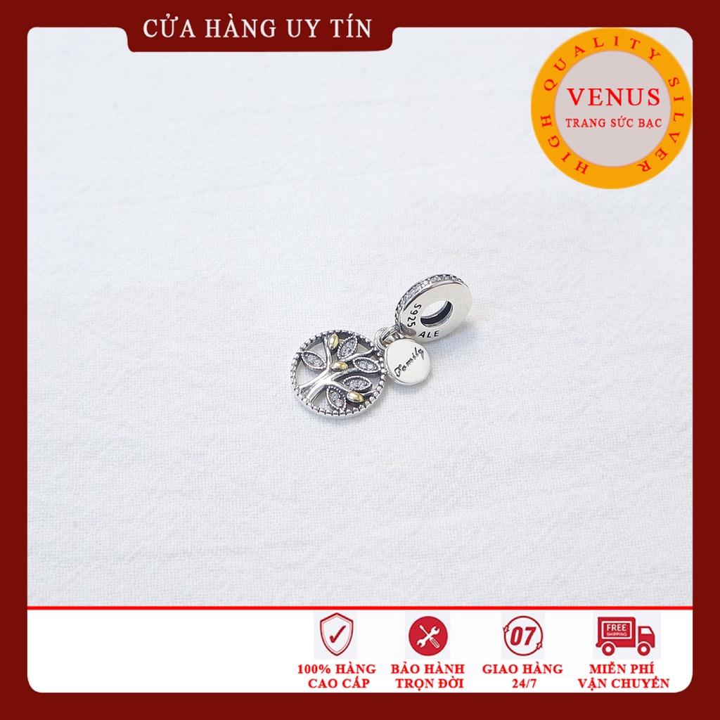 [Hàng cao cấp] Charm bạc 925- Treo cây gia đình- Mã sản phẩm VENUSTGD