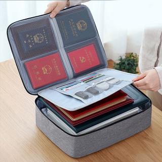 Túi đựng Tài Liệu , Hồ Sơ nhiều ngăn, có quai treo Vali hành lý