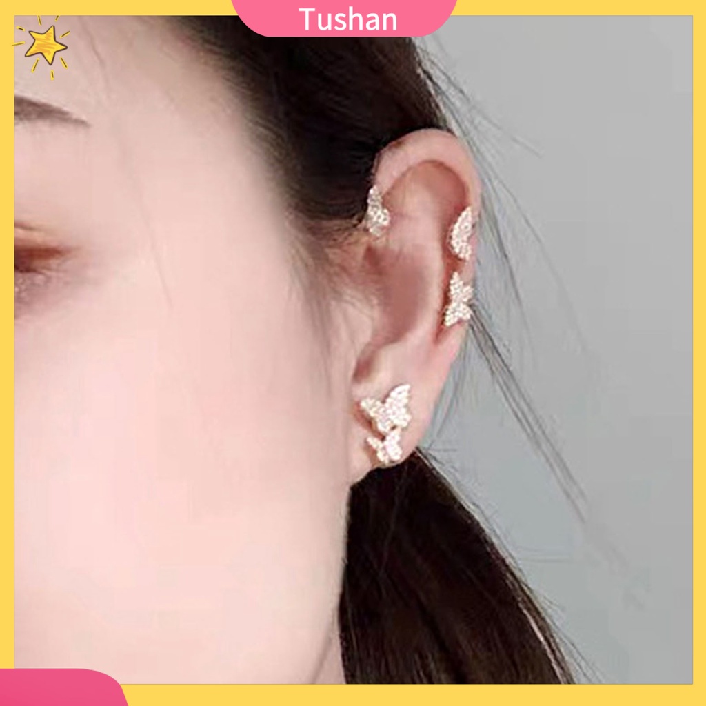 Khuyên kẹp tai nhẹ tinh tế cho đám cưới