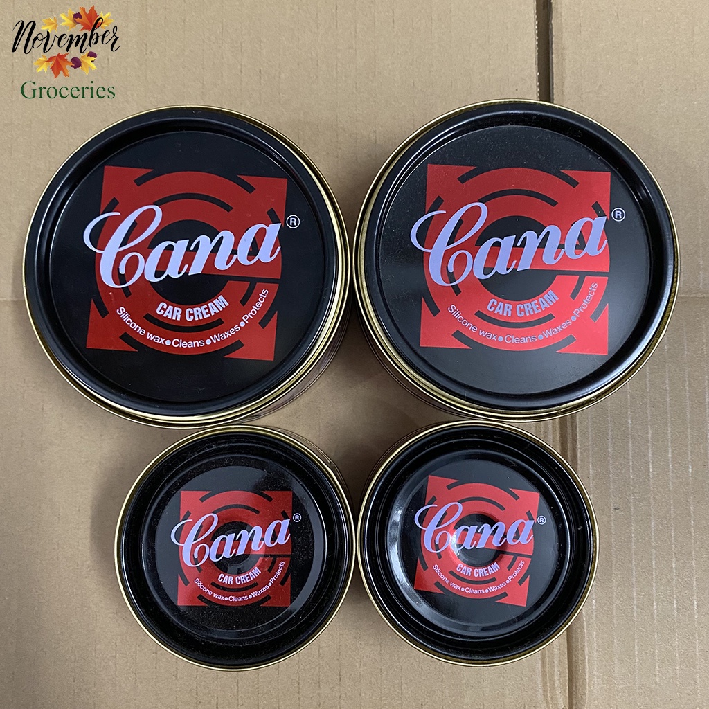 Kem Đánh Bóng Xóa Trầy Xước Sơn Ô tô - Xe Máy, Đánh Bóng Kim Loại - Cana Car Cream 50g – 100g – 220g