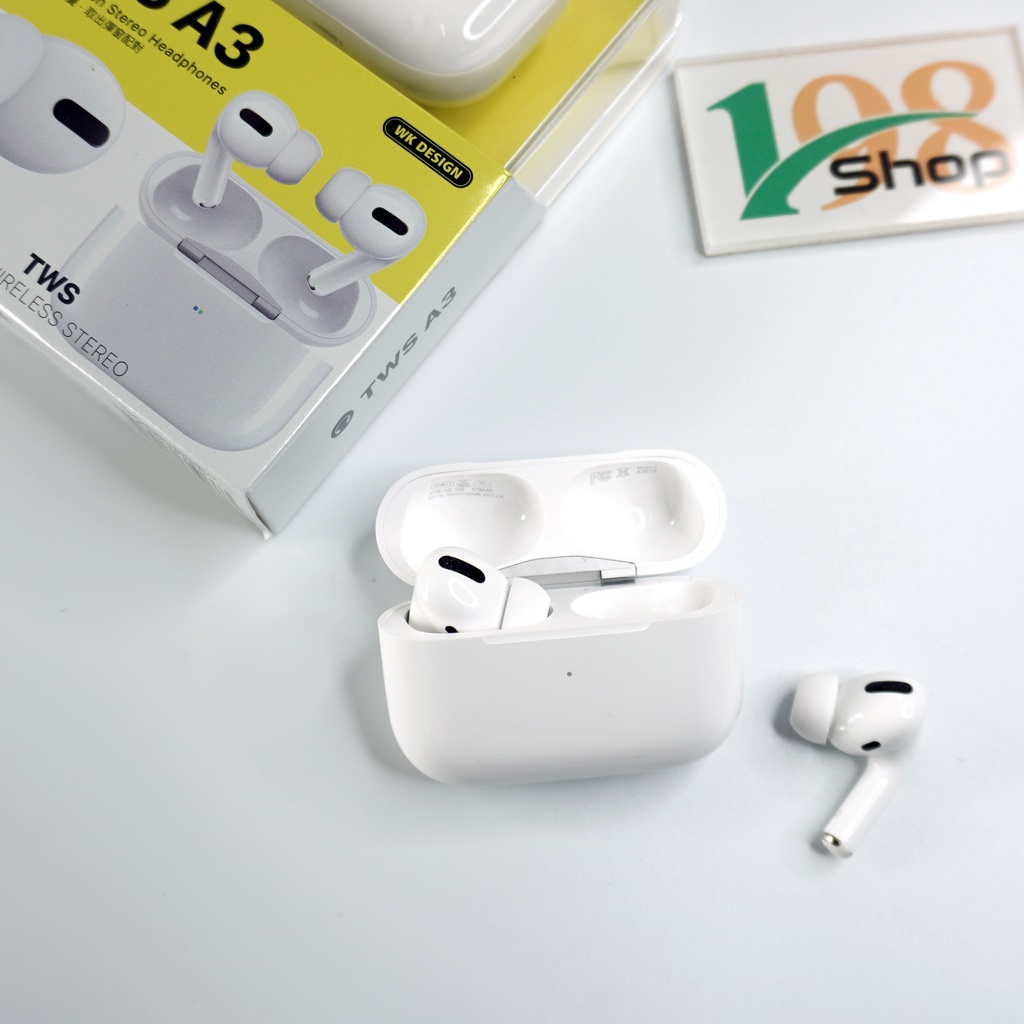 Tai nghe Bluetooth TWS A3 Airpods Pro 3 WK DESIGN