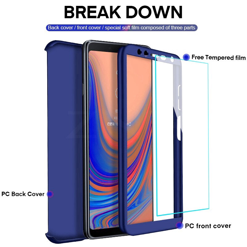 Ốp lưng chống sốc bảo vệ cho Samsung Galaxy A7 2018 A7 2017 2016 A750