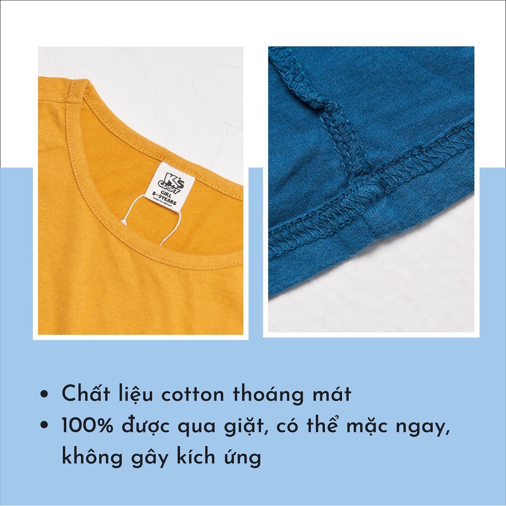 Đầm Cotton Cho Bé Gái (2 - 9 Tuổi) K's Closet E129ONS TMMN