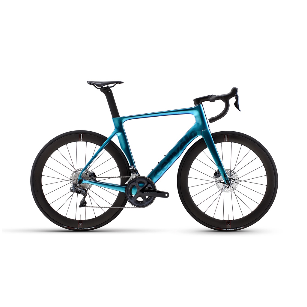 Xe đạp đua Cervelo S Series Disc Ultegra, Khung sườn S-Series carbon, Bộ truyền động Shimano Ultegra, Màu tím xanh