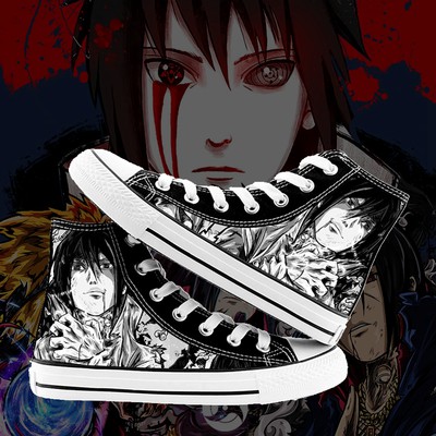 Naruto Trend High Top Canvas giày nam tăng chiều cao