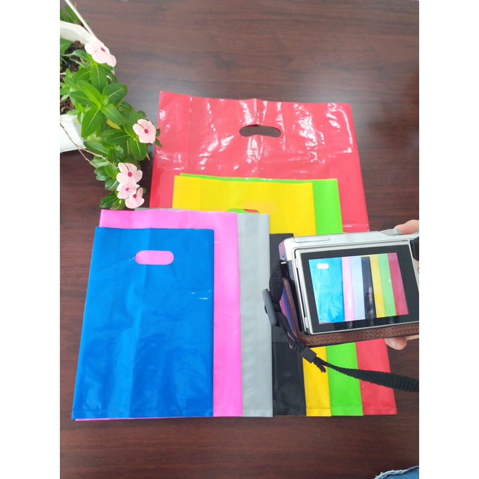 1kg Túi Hột Xoài PE Bóng Dẻo