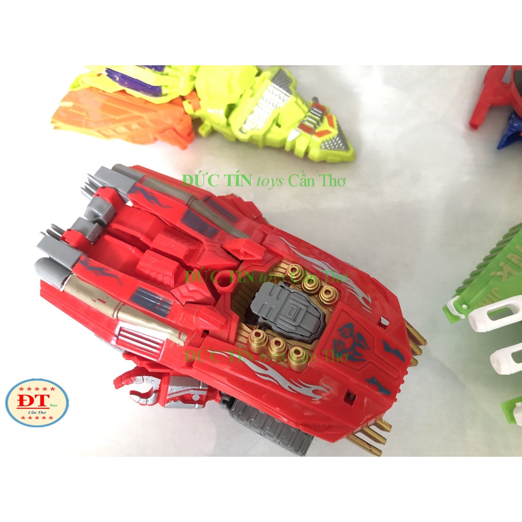 ĐỒ CHƠI HỘP RÁP ROBOT BIẾN HÌNH PHƯƠNG TIỆN GIAO THÔNG 5 CHIẾC