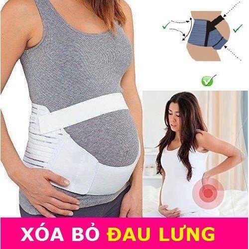 Đai Đỡ Bụng Bầu, Nịt Nâng Bụng Cho Bà Bầu. Kê Giữ Hỗ Trợ Giảm Áp Lực, Đau Lưng Rạn Bụng Size To Nhỏ, Trước &amp; Sau Sinh B3