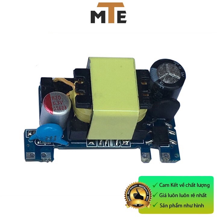 Mạch nguồn siêu mini 220V - 5V 2A 1 hàng chân - Module nguồn hạ áp cực nhỏ gọn thích hợp cho các dự án IOT