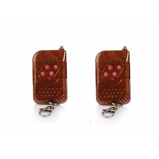 Remote điều khiển từ xa sóng xuyên tường 433mhz rm01 có học lệnh - bộ 2