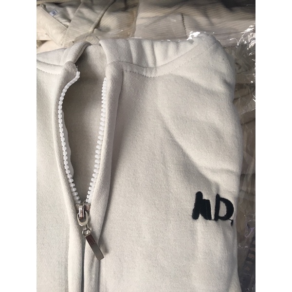 [Mã 44FASHIONSALE223 giảm 10K đơn 50K] Áo Khoác Nỉ Unisex Form Rộng HD chữ thêu ulzzang unisex