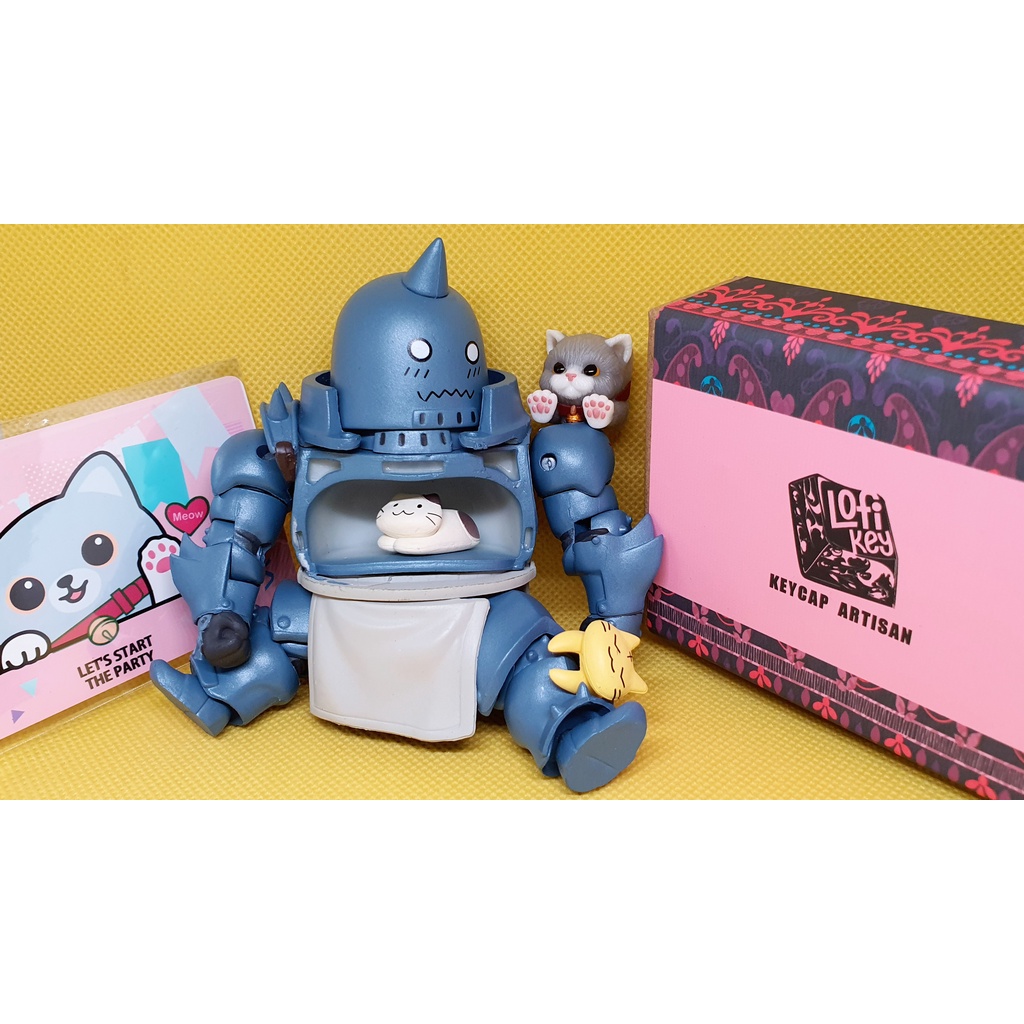 Keycap artisan nút bàn phím nghệ thuật dành cho bàn phím cơ mẫu mèo con - Chính hãng Lofikey