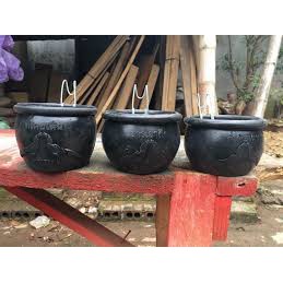 Gáo cao su quai sắt cho gà ăn CAO CẤP