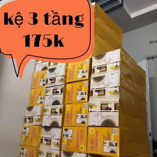 Kệ 3 tầng ( đựng dụng cụ nail .mi....)