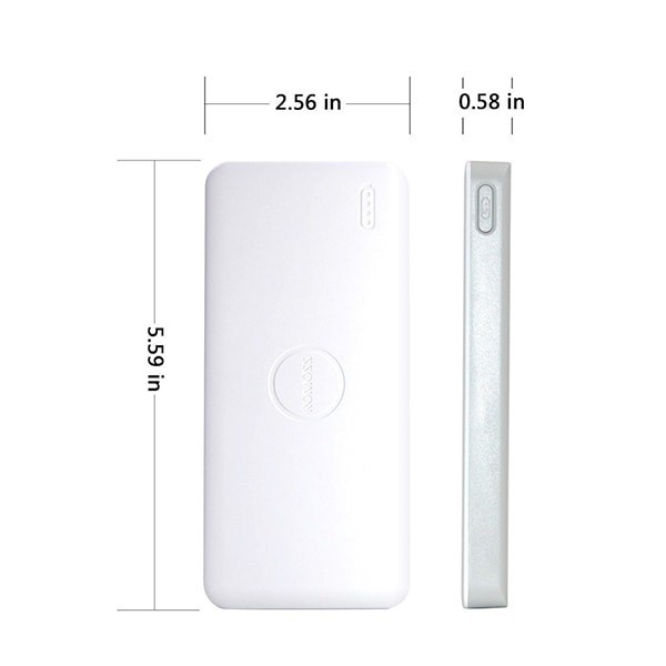 Pin sạc dự phòng Romoss Polymos 10 Air 10000mAh - Lõi Polymer (Nhiều màu) + Tặng kèm cốc Hoco UH102