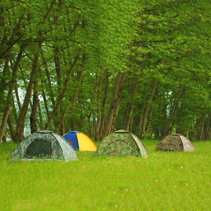 Lều cắm trại picnic 2 lớp đi phượt dã ngoại du lịch chống thấm ngủ ngon hòa mình vào thiên nhiên liều màu rằn ri