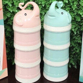 Hộp chia sữa, khay chia sữa, chia đồ ăn dặm 3 ngăn moaz bebe cho bé