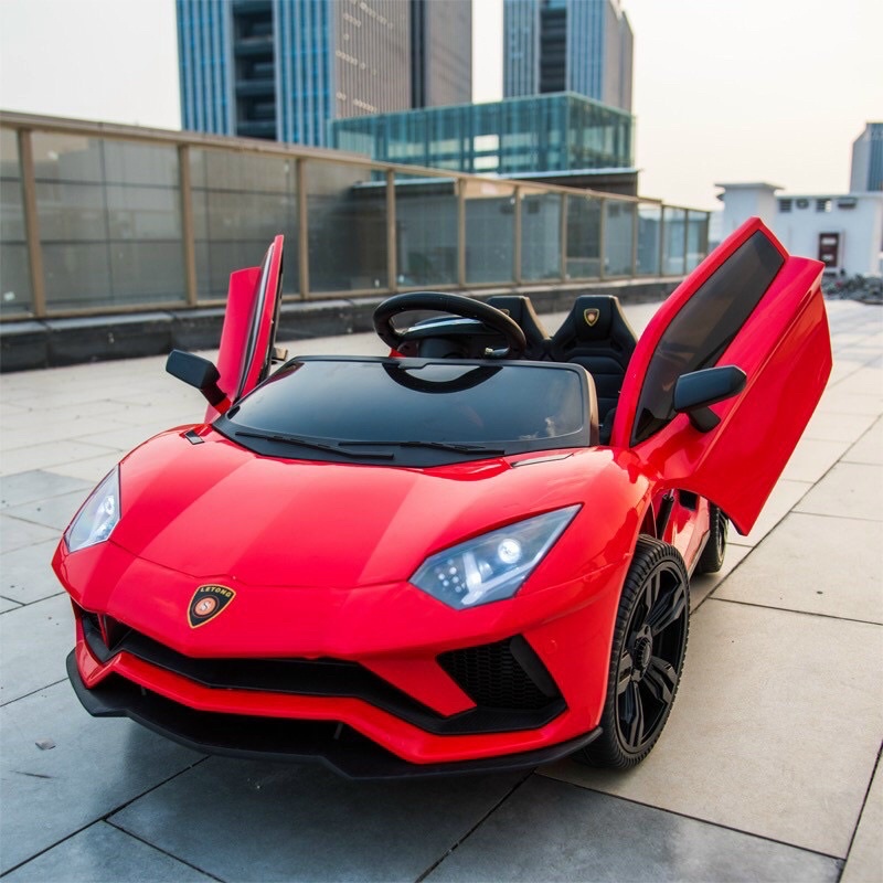 Ô TÔ ĐIỆN TRẺ EM Lamboghini LT998 cách mở chéo đồ chơi thể thao cho bé