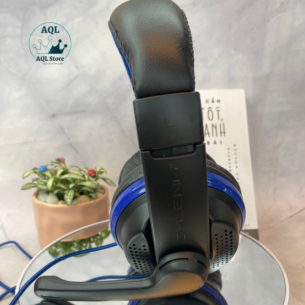 Tai Nghe Chụp Tai Gaming Có Mic Có Dây Âm Thanh Sắc Nét Cho Điện Thoại Máy Tính Chơi Game Nghe Nhạc & Xem Phim