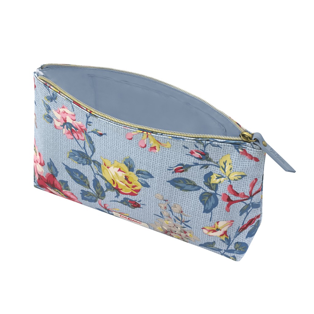 Cath Kidston - Túi đựng mỹ phẩm Matt Zip Cosmetic - 850025 - Chalk Blue