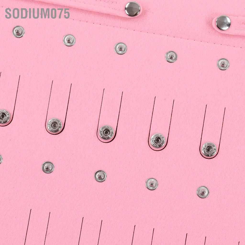 Sodium075 Giá đỡ lưu trữ nơ cài tóc Cô gái nỉ Treo tường băng đô Người tổ chức cho Phụ kiện kẹp