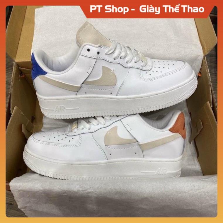 PT Shop [FreeShip+ Hàng Xịn][Full box] giày AF1 gót hai màu xanh đỏ cao cấp : ✔️ , Giày Sneaker