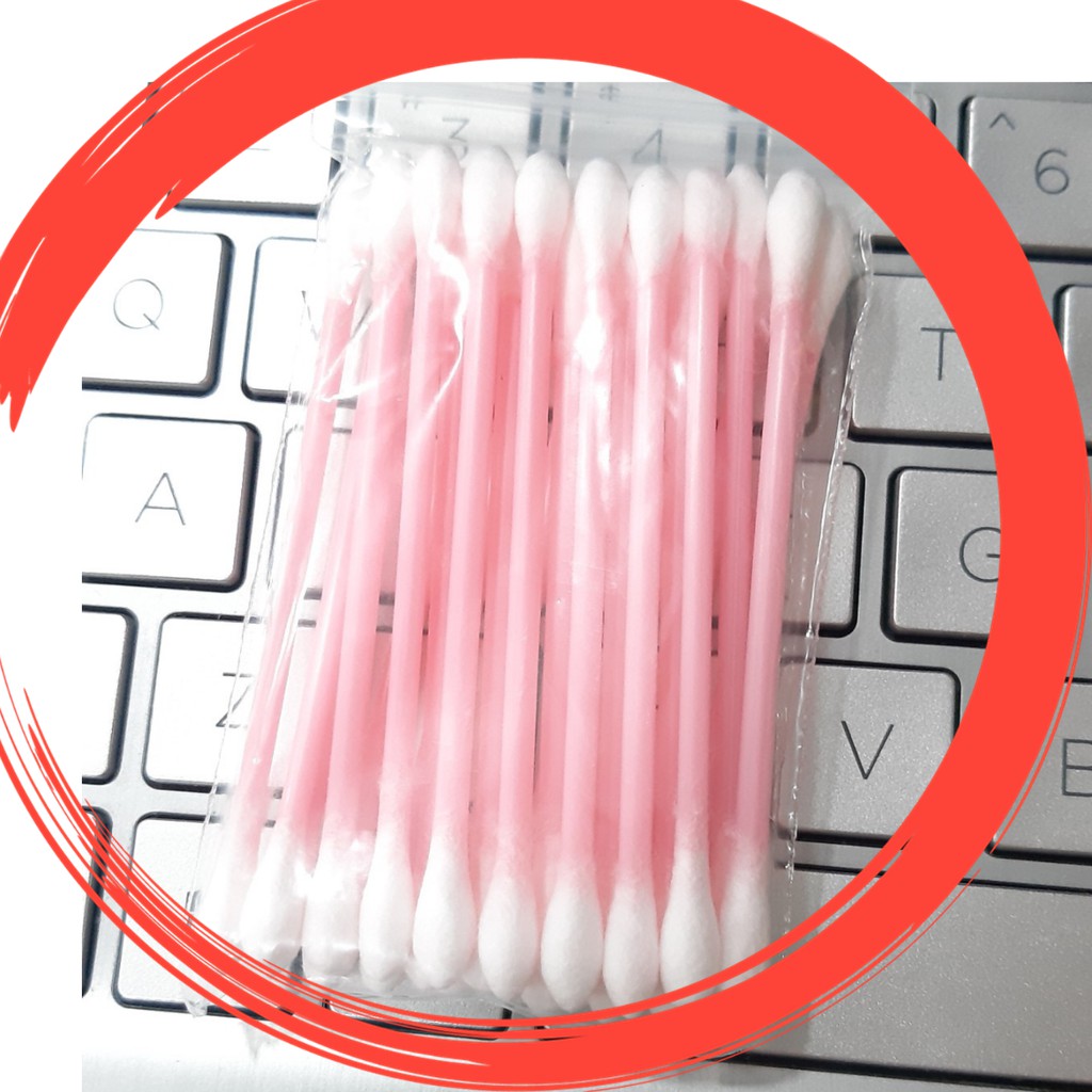 Bông Rái Ráy Tai Nhựa dùng cho Người Lớn Và trẻ em, em bé, tiện lợi dễ dùng. tăm bông rái tai dạng túi