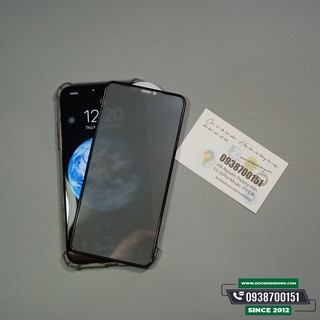 Dán Cường Lực Full Màn Hình Chống Nhìn Trộm Viền Polyme Chống Vỡ IPhone X XS XR 11 Pro Max Các Dòng